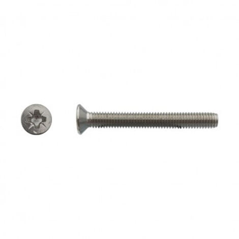Vis à métaux tête fraisée Pozidriv® Inox A4 - 5 x 10 mm - BIVI (1/2)