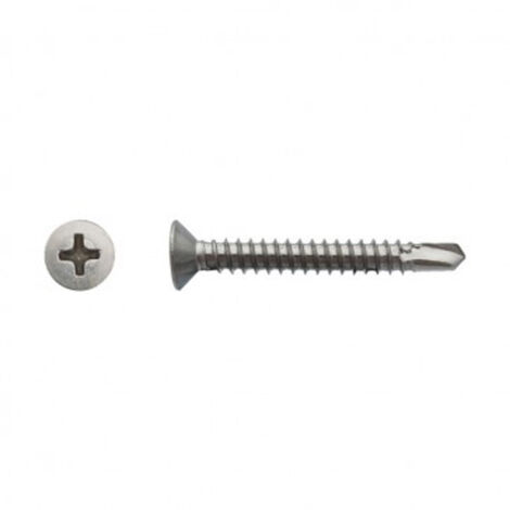 Vis autoperceuse tête fraisée empreinte Phillips® Inox A2 - 3,5 x 15,9 mm - BIVI (1/2)
