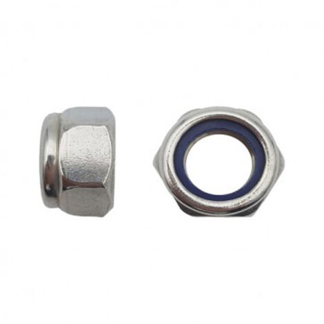 Écrou indesserrable DIN 985 inox A2 - 6 mm - BIVI