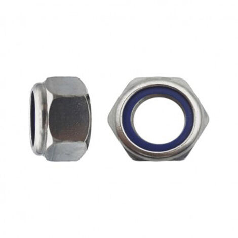 Écrou indesserrable DIN 985 inox A4 - 8 mm - BIVI (1/2)