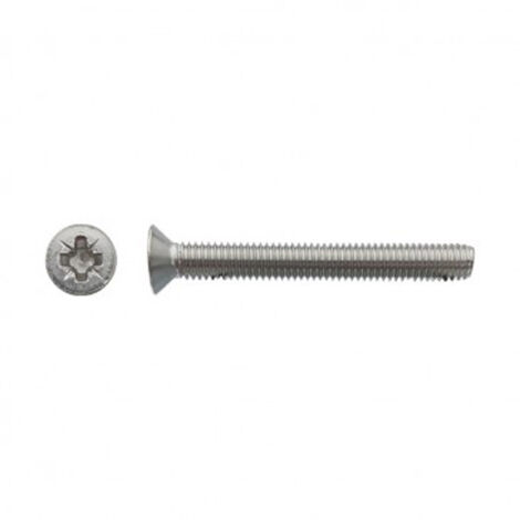 Vis à métaux tête fraisée Pozidriv® Inox A2 - 5 x 60 mm - BIVI (1/2)