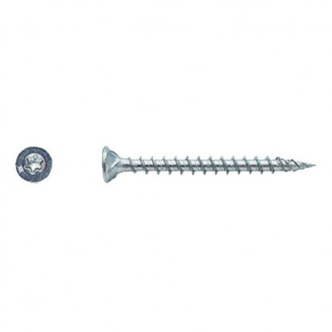 Vis bois FX5 tête fraisée Torx® filetage total Zingué 4,5 x 45 mm - BIVI (1/2)