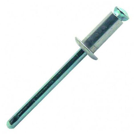 Rivet aveugle éclaté tête plate aluminium/acier PAD-B - 4,8 x 20 mm - boîte de 25 - SCELL-IT