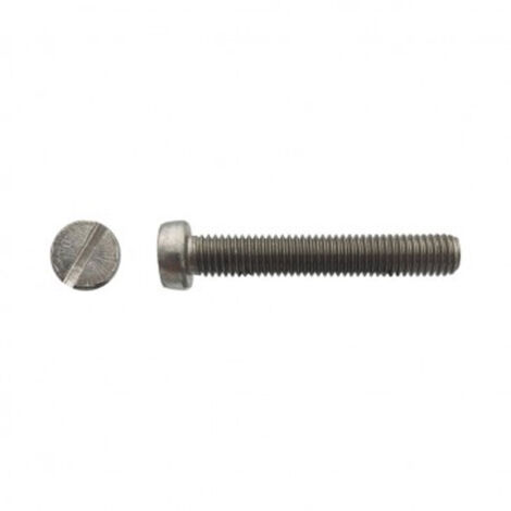 Vis à métaux tête cylindrique fendue Inox A2 - 3 x 30 mm - BIVI (1/2)