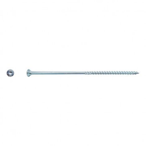 Vis pour construction bois tête fraisante Torx® Zingué - 10 x 160 mm - BIVI (1/2)