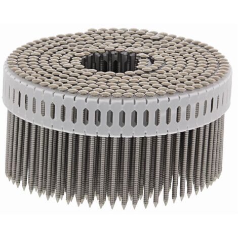 Spit – Pointe de cloueur crantée 2.5 x 50 mm – Acier inoxydable A4 – Pour cloueur CNP 65.1S – Lot de 1950 pointes