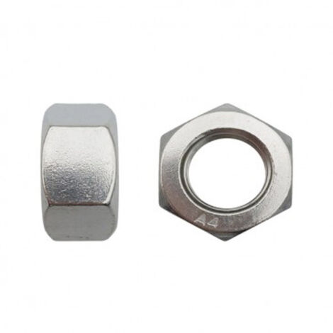 Écrou hexagonal HU DIN 934 inox A4 - 3 mm - BIVI (1/2)