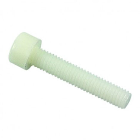 Vis tête cylindrique six pans creux (CHC) DIN 912 PA 6,6 naturel - 8 x 50 mm- Vendu par 100 (1/2)