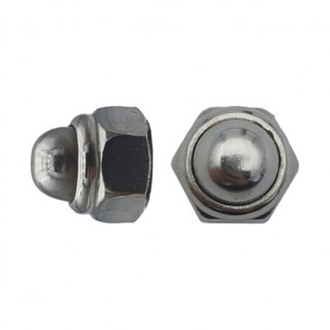 Écrou borgne indesserrable DIN 986 Inox A2 - 8 mm (1/2)