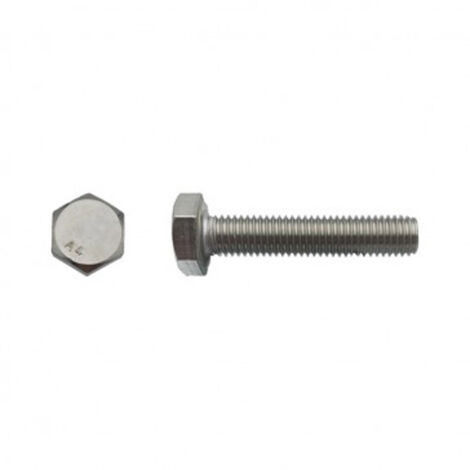 Vis tête hexagonale totalement filetée Inox A4 - 14 x 30 mm - BIVI (1/2)