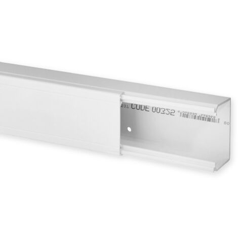 Goulotte de distribution non cloisonnable TA-E 60x40 1 compartiment blanche IBOCCO B00325