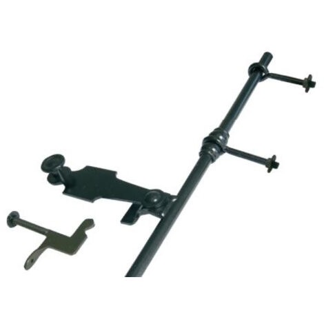 Espagnolette HNS poignée pleine lacet à pattes crochet droit 2500mm - TORBEL - 0205254