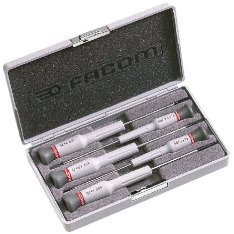 Coffret de 5 tournevis MICRO-TECH® Plat AEF.J2 - FACOM (1/2)