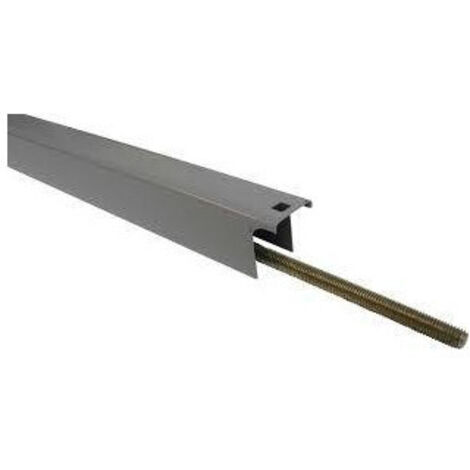 Kit de prolongation H.865 mm JPM Blanc pour fermeture anti-panique FAP 89/90 - S91000.39.0A (1/2)