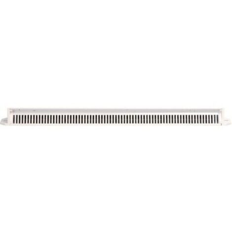 Entrée extérieure autoréglable - m3 h : 15 - Teinte : Blanc 9016 - Dimension : 275 x 35 - Mortaise : 230X16 - RENSON (1/2)
