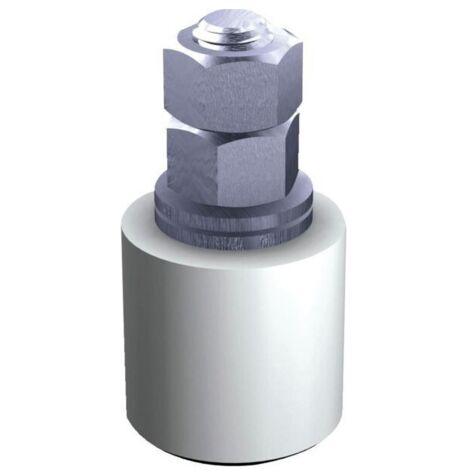 Finish – Guide olive nylon pour portail coulissant 40 mm – Réduit l'usure et le bruit – Fonctionnement fluide et durable
