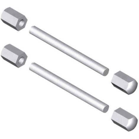 Fixation traversante pour poignée aileron DS6821 DS6823 et DS6825 porte verre épaisseur 24 mm - LA CROISEE DS (1/2)