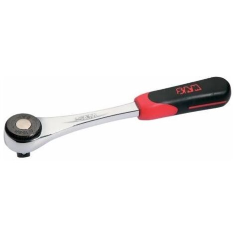 Cliquet tête ronde 1/2" à inversion centrale PUSH S-159P - SAM (1/2)