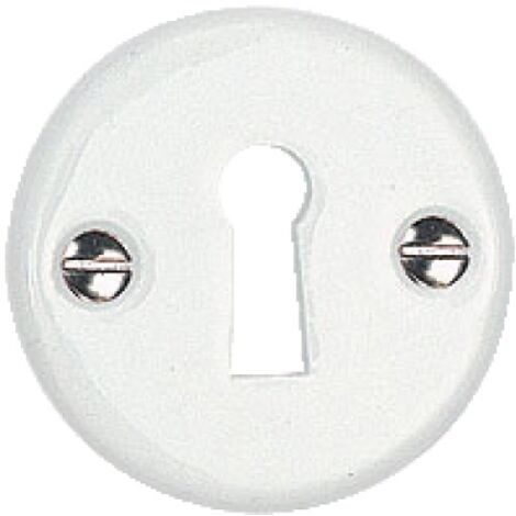 Serrure à larder 1 point 240 NF clé L axe 40 mm noire - JPM (1/2)