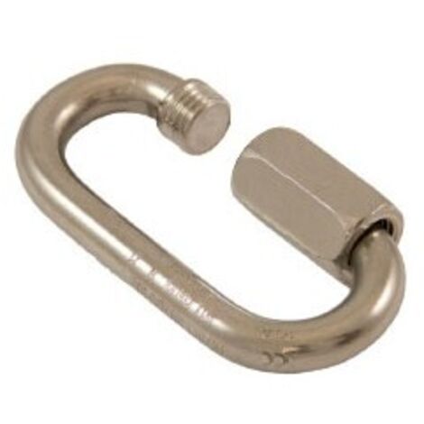 Maillon rapide inox - Diamètre : 8mm