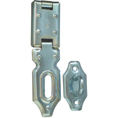 Porte-cadenas Pp A Recouvremen T - A Visser - Avec Piton 46+38+38 - Z Ingue Blanc (1/2)