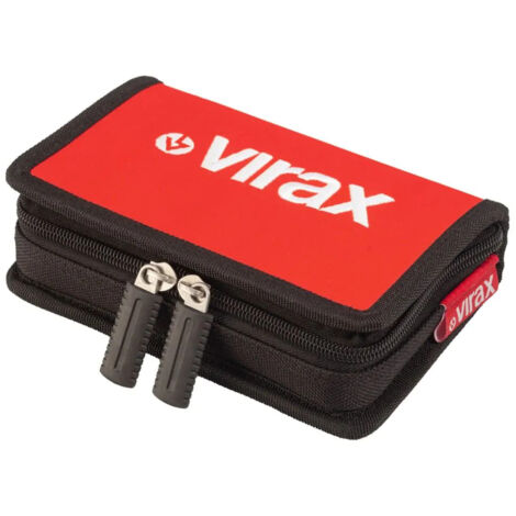 VIRAX Jeu de douilles compactes 1/4" + embouts - 41 pces - 310400