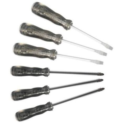 SAM OUTILLAGE - Jeu De 6 Tournevis A Frapper Acetate Fente Et Pozidriv (1/3)
