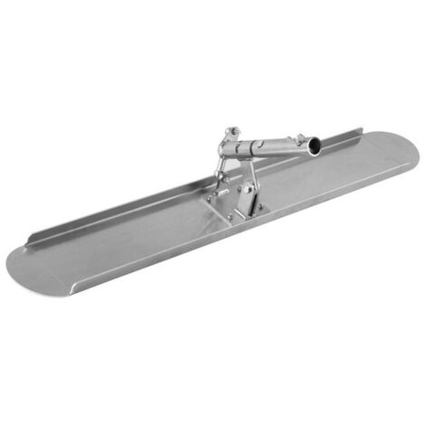 Mondelin – Lisseuse béton articulée 100 x 14cm en aluminium – Articulation intégrée pour inclinaison – Plateau anti-trace pour finition parfaite (1/5)