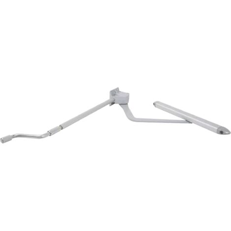 Monin – SystèmBoy Gauche aluminium anodisé pour volets – Épaisseur mur jusqu'à 400 mm – Fixation simple – 152240