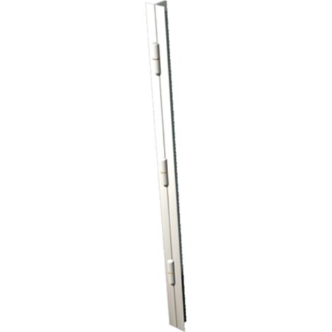 Barre de pivotement H2200 marron droite 3 paumelles 140mm – Acier 25/10ème pour poteaux 25x35mm – Butée bille pour fonctionnement fluide – Devismes