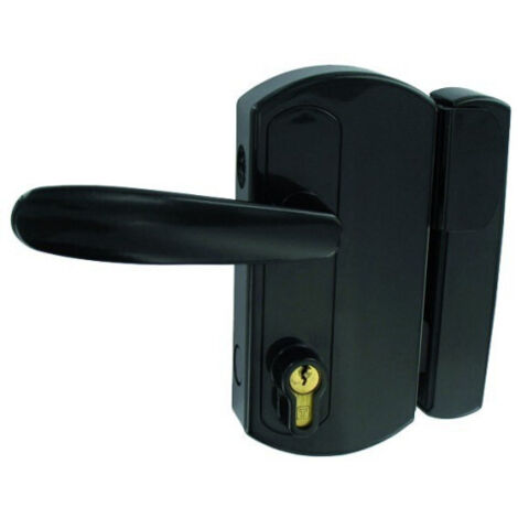 Tirard – Serrure électrique MODULOX pour portail battant – Pêne demi-tour réversible – Butée 27 mm – Boîtier ABS noir – Course réglable 12-25 mm