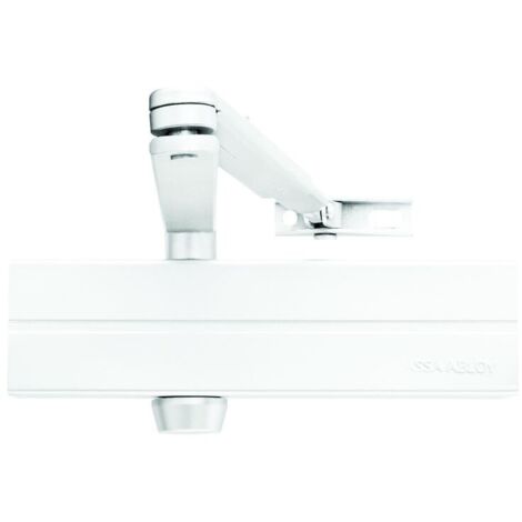 Ferme-porte VACHETTE DC 140 Blanc P1 - Force 2/3/4/5 - Bras à compas - 24507000