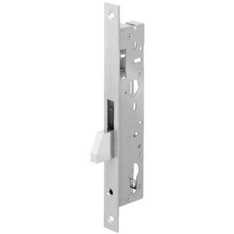 Serrure 1 point pêne dormant seul basculant 2362 axe 24 mm - STREMLER (1/4)