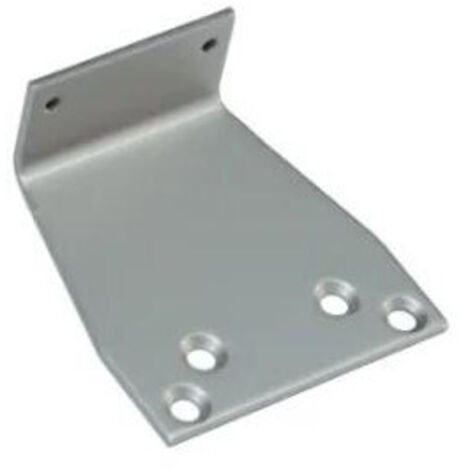 Equerre de fixation pour bras parallèle de ferme-porte TS71 - DORMAKABA Argent