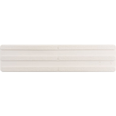 Bande podotactile de guidage B.A.O 3 nervures blanc extérieur à coller 625 x 150 mm - WATTELEZ (1/4)