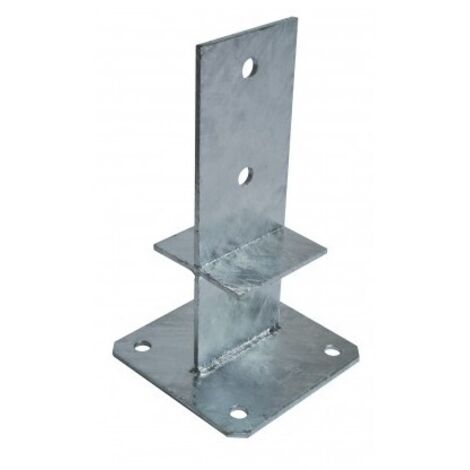 Pied de poteau en âme avec platine ht 230 mm - SIMPSON