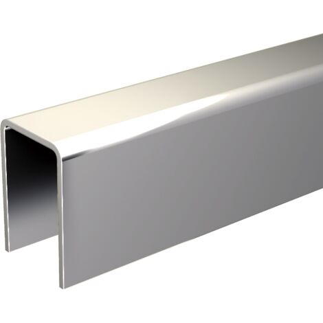 Rail acier galvanisé MANTION - 25x17 - Profil U - 1109/300