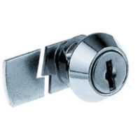 Barillet 4900-01 varié réversible 1-2 tour fixation par fourchette et fixation came (non fournie) par clip - avec 2 clés - DOM TSS (ANC TSS RONIS)