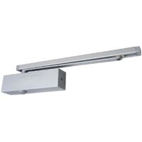 Ferme porte Groom type 3500 BC pose type G force 3-5 avec frein à l'ouverture blanc 9016 - GROOM