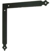 Équerre aluminium pour croisillon finition noir 9005 - TORBEL