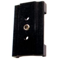 Croisillon aluminium réglable horizontalement et verticalement en finition noir 9005 34 x 65 mm - TORBEL INDUSTRIE