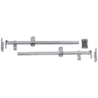 Torbel – Barre de sécurité 6 points d'ancrage pour volets – Longueur 440mm – Fixation renforcée sur tableaux et vantaux – Pour largeurs jusqu'à 1400mm