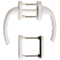 Garniture à saillie normale pour portes fenêtres coulissantes menuiserie PVC Tokyo - HOPPE