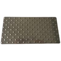 Dalles podotactiles intérieures et extérieures Wacces - à visser ou coller - aluminium grain de riz - 420 x 825 mm - WATTELEZ SAS