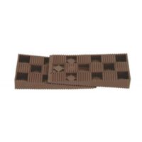 Coins de calage crantés KDS longueur 80 x largeur 30 x hauteur 10 mm boîte de 100 coins - PRUNIER