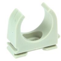 Colliers cLips pour tubes polypropylène OPDZ pour tubes diamètre 20 mm, boîte de 100 pièces