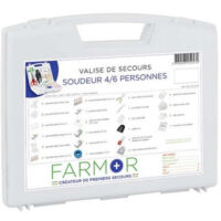Mallette de secours Soudeur 4-6 personnes - FARMOR