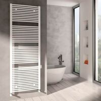 Irsap – Radiateur sèche-serviettes eau chaude 526 W – Hauteur 1118 mm – Largeur 500 mm – Acier tube cintré – Pression max 8 bar