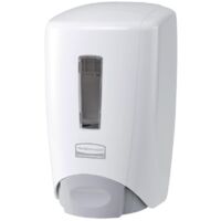 Distributeur manuel de savon Flex avec bouton poussoir visualisation de niveau capacité 500ml noir - RUBBERMAID