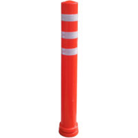Balise flexible - ORANGE - Ø80mm - H810mm - VISO SA